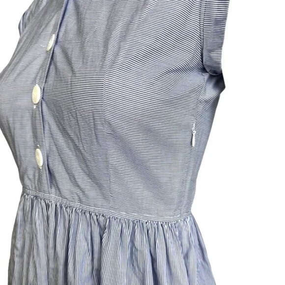 Christy Dawn Piper Dress in Blue Stripe Size S / XS - Picture 12 of 16